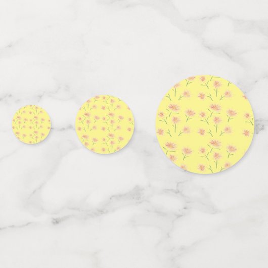 Confettis fleurs d'automne (Devant)