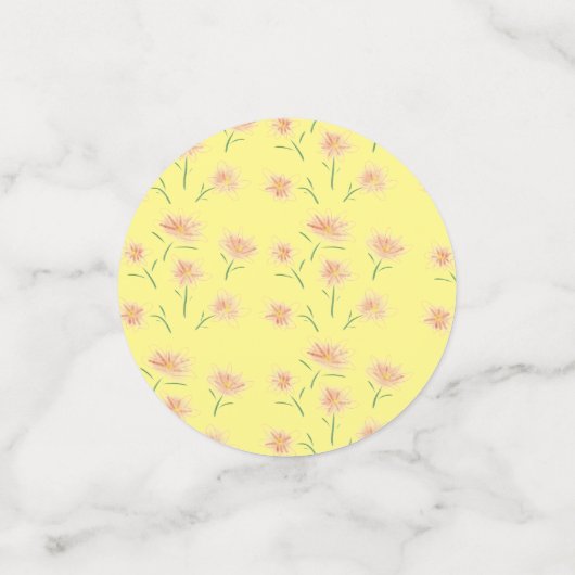 Confettis fleurs d'automne (Petit recto)