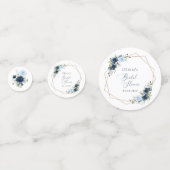 Confettis Fleurs de marine, Fleurs bleues, Boho, Fête des ma (Devant)