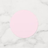 Confettis Fleurs de printemps Pink Stripes Baby shower bébé  (Petit recto)