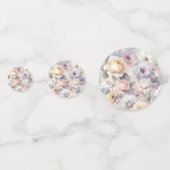 Confettis Fleurs de rose élégantes (Derrière)