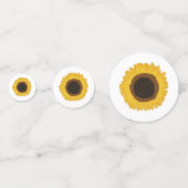 Confettis Fleurs de soleil (Derrière)