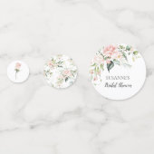 Confettis Fleurs Roses Fuschia et Feuillage Mariage Enterrem (Devant)