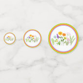 Confettis Fleurs sauvages de printemps été (Devant)