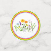 Confettis Fleurs sauvages de printemps été (Petit recto)