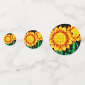 Confettis Fleurs solaires (Devant)