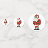 Confettis Flip Flops de Noël du Père Noël (Derrière)