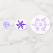 Confettis flocons de neige (Derrière)