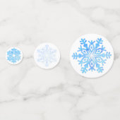 Confettis flocons de neige (Devant)