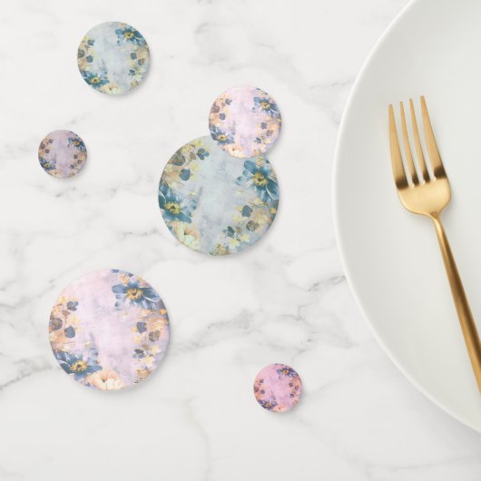 Confettis Floral Baby Shower (Groupe)