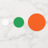 Confettis Floral Daisy Bachelorette Party personnalisé (Derrière)