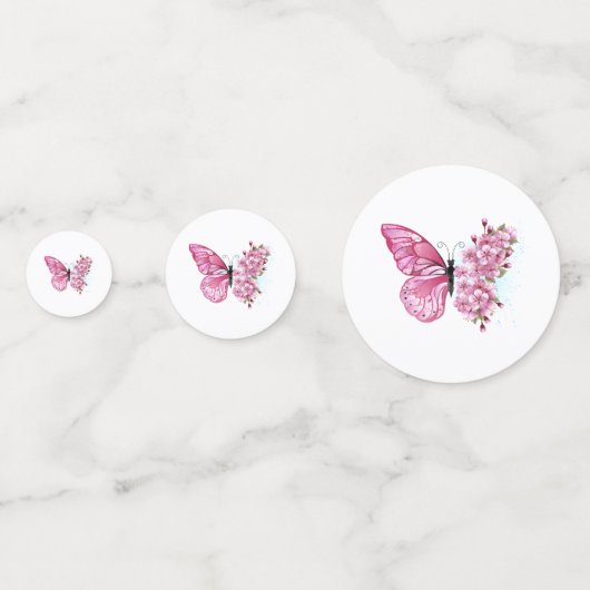 Confettis Flower Butterfly (Derrière)