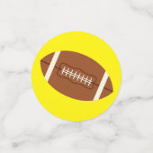 Confettis Football Sports fête d'anniversaire (Petit recto)