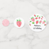 Confettis Fraise Berry Sweet Anniversaire (Devant)