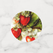 Confettis fraise vintage (Petit recto)