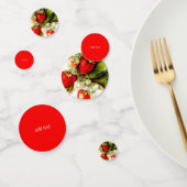 Confettis fraise vintage (Groupe)