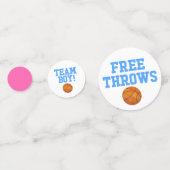 Confettis Free Throws ou Pink Bows Genre Reveveth Party (Devant)