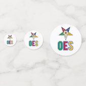 Confettis Freemason et Eastern Star (Derrière)