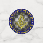 Confettis Freemason et Eastern Star (Petit recto)