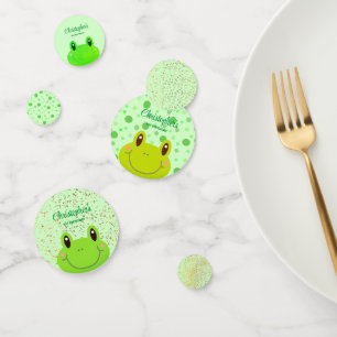 Confettis Froggy First Birthday Party Frog
