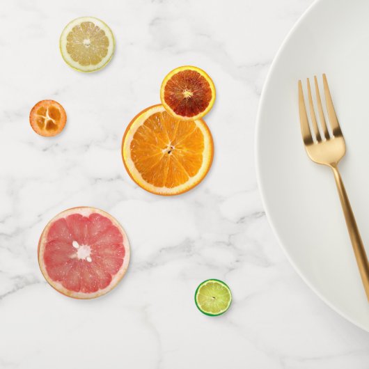 Confettis Fruits d'agrumes (Groupe)