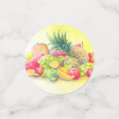 Confettis Fruits heureux (Petit recto)