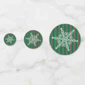 Confettis Fun and Fun Christmas Snowflake (Derrière)