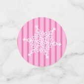 Confettis Fun et Fun de neige rose (Petit recto)