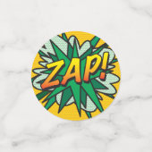 Confettis Fun Retro Comic Book Pop Art (Petit recto)