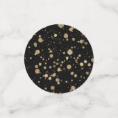 Confettis Galentine's Day XOXO Pink Black Gold (Petit recto)