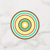 Confettis Gâteau d'anniversaire en feu avec 50 bougies (Petit recto)