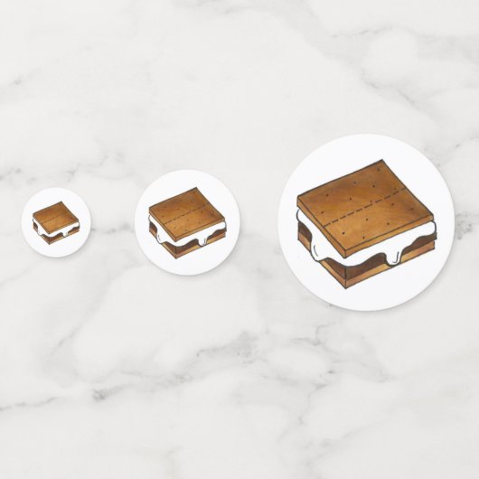 Confettis Gimme S'more Marshmallow Campfire S'mores Camp (Devant)