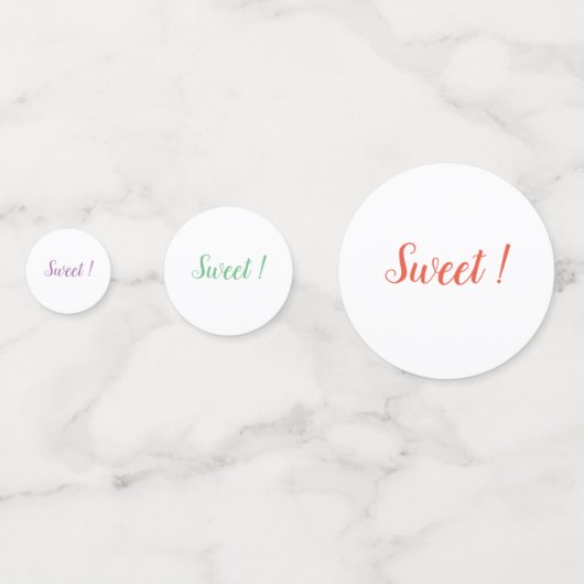 Confettis GINGERBREAD CANDY HOUSE Table (Derrière)