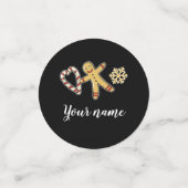 Confettis Gingerbreadman Love (Petit recto)