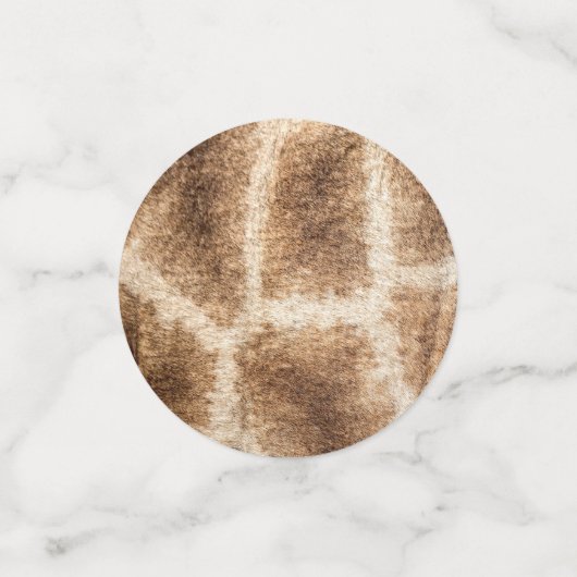 Confettis Girafe (Petit recto)