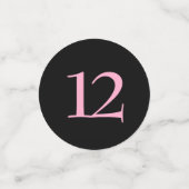 Confettis Glam Cat fête d'anniversaire (Petit recto)