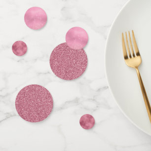 Confettis Glitz rose