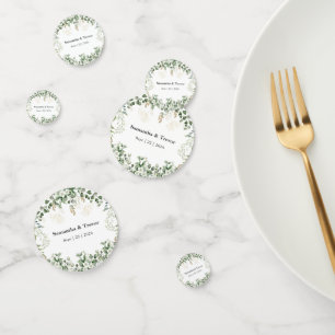 Confettis Gold & Green Foliage Vignoble verdoyant