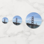 Confettis Golden Gate Bridge en San Francisco, Californie (Devant)