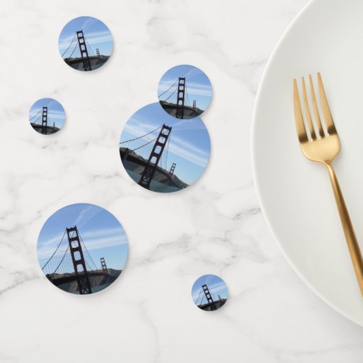 Confettis Golden Gate Bridge en San Francisco, Californie (Groupe)