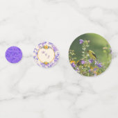 Confettis Goldfinch Spring Garden Wedding (Devant)