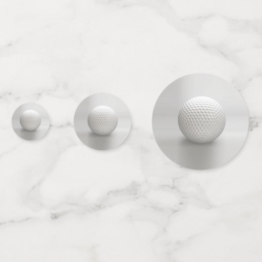 Confettis Golf Ball Sport (Derrière)