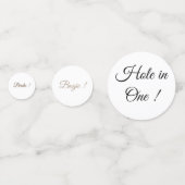Confettis Golf d'été Sports Anniversaire (Derrière)