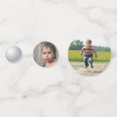 Confettis Golf PAR-TEE 2ème anniversaire Photo (Derrière)