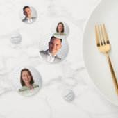 Confettis Golfer Couple Maman Papa 2 Modèle d'image (Groupe)