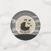 Confettis Gothic Baby Shower Halloween (Petit recto)