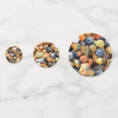 Confettis Gourdes Colorées A (Derrière)