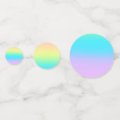 Confettis Gradient de Gorgeous Pastel (Derrière)