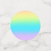 Confettis Gradient de Gorgeous Pastel (Petit recto)