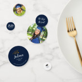 Confettis Graduation 2024 Script Photo Grad Party (Groupe)